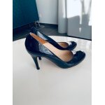 Escarpin vernis bleu marine minelli - 36