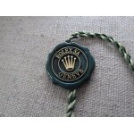 �tiquette tag hologramme rolex verte .
