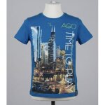 F455; t - shirt gar�on c&a 10 / 12 ans (146 / 152) imprim� urbain chicago