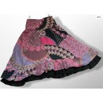 F506; trs lgante et magnifique jupe chacok taille 2 : 40 / 42 voire 44 coton soie