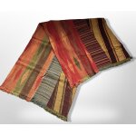 F506; somptueuse tole charpe chle rversible kenzo en trs bon tat laine 65 x 161 cm