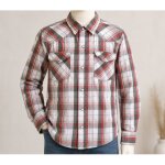 F929; chemise zara gar�on 9 / 10 ans (140 cm) ? pur coton ? style western � carreaux
