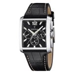 Festina montre homme cuir noir timeless chronographe montre - bracelet uf20636 / 4