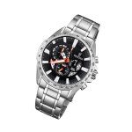 Festina montre homme f6864 / 4 montre - bracelet en acier inoxydable chronographe argent uf6864 / 4