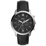 Fossil montre noir chronographe hommes neutra chrono fs5452