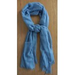 Foulard gris � paillettes. cama�eu. polyester. 182 x 93 cm.