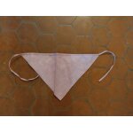 Foulard popeline coton rose oka�di