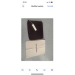 Gerard darel pochette en cuirpour ipad ou autrefermeture �claire25x23 cm