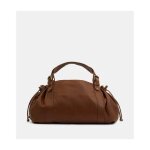 Gerard darel - sac besace cuir grain� 24h - beige