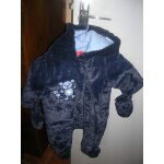 Gigoteuse nid d'ange tissaia avec moufles amovibles polyester 9 mois bleu marine