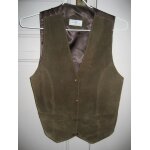 Gilet barman femme croute de porc et polyester Gilet barman femme croute de porc et polyester