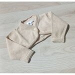 Gilet beige paillett�s b�b� fille