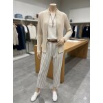 Gilet beige zipp� taille 38 - 40 blanche porte