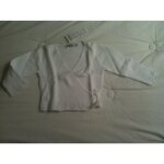Gilet blanc okaidi 4 ans * neuf *