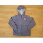 Gilet bleu manches longues okaïdi À capuche - 8 ans Gilet bleu manches longues okaïdi À capuche - 8 ans