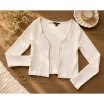 Gilet bol�ro kiabi xs cr�me c�tel� d�tails strass ? tr�s bon �tat