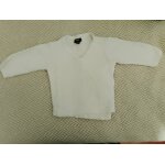Gilet boutonn� blanc 3 mois kiabi.