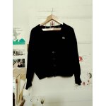 Gilet boutonn� marine 40 l lacoste vintage ann�es 80.