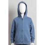 Superbe gilet � capuche h&m bleu jean 8 - 10 ans � indispensable !
