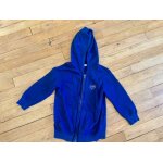 Gilet � capuche manches point mousse gar�on (vertbaudet)