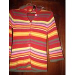 Gilet � capuche multicolore taille 6 ans marque orchestra