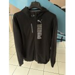 Gilet  capuche noir puma taille 16 ans