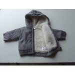 Gilet / capuche  tex baby . 3 mois