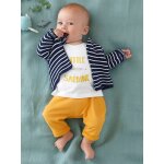 Gilet  capuche zipp - marine ray (vertbaudet)