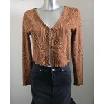 Gilet / cardigan crop top - stradivarius