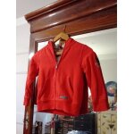 Gilet chaud rouge À capuche 6 ans okaïdi. Gilet chaud rouge À capuche 6 ans okaïdi.