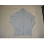 Gilet col montant zippé gris clair esprit - taille xl Gilet col montant zippé gris clair esprit - taille xl