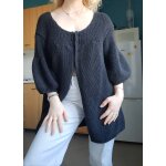 Gilet comptoir des cotonniers en laine noir