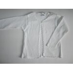 Gilet coton maille ajoure blanc h&m 4 ans