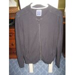 Gilet devred - gris fonc - taile s - fermeture zippe - 2 poches