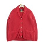 Gilet femme cardigan rouge