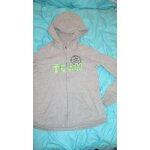 Gilet gris À capuche team 12 ans Gilet gris À capuche team 12 ans