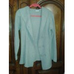 Gilet gris in extenso - taille 38