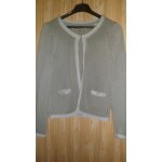 Gilet gris in extenso, taille m. acrylique. longueur totale : environ 60 cm. d&occasion : tat correct. ...