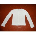 Gilet jersey coton blanc petit bateau
