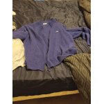 Gilet lacoste en laine taille 7 lacoste bleu