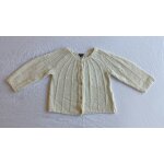Gilet en laine beige. kiabi. taille 12 - 18 mois. 77 - 82 cm