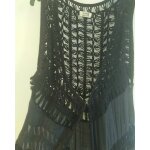 Gilet long noir gypsie tu Gilet long noir gypsie tu
