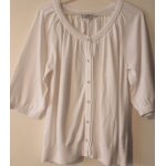Gilet manches courtes blanc etam 44 neuf Gilet manches courtes blanc etam 44 neuf