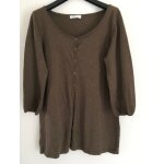 Gilet marron promod manche 3 / 4 Gilet marron promod manche 3 / 4