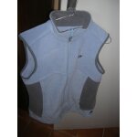 Gilet polaire quechua sans manches polyester m multicolore