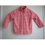 Gilet ray� rose polaire 2 ans tissaia tbe