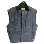 Gilet reporter multipoches sans manches neuf - taille l