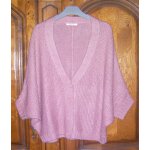 Gilet rose cama�eu - taille 42 / 44 (3)