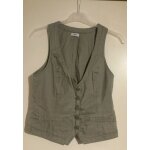Gilet sans manche barman bolero kaki clair t40 Gilet sans manche barman bolero kaki clair t40