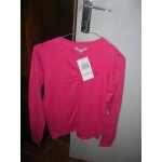 Gilet u collection manches longues coton 14 ans rose